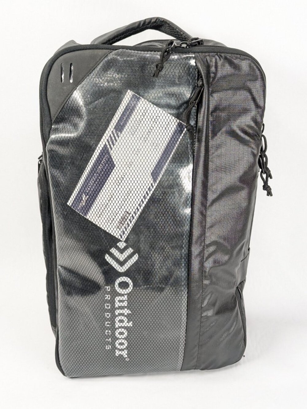 Outdoor Products 33L Travel Backpack Black Convertible Carry-On Bag Lightweight
